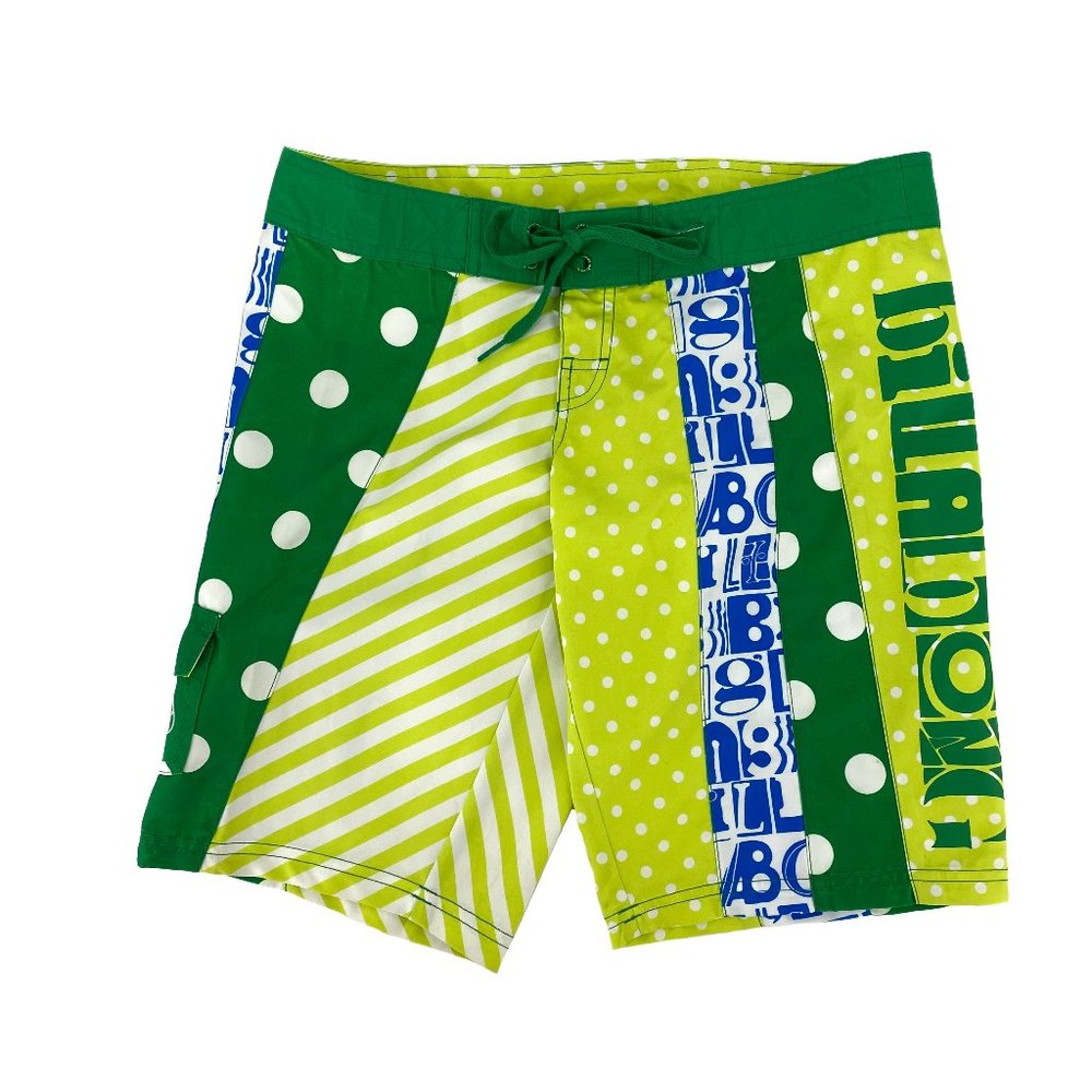 BILLABONG Polka Dots Stripe Boardshorts